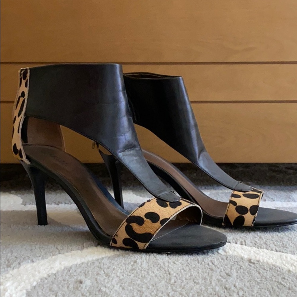 Carlos Santana Leopard Heels